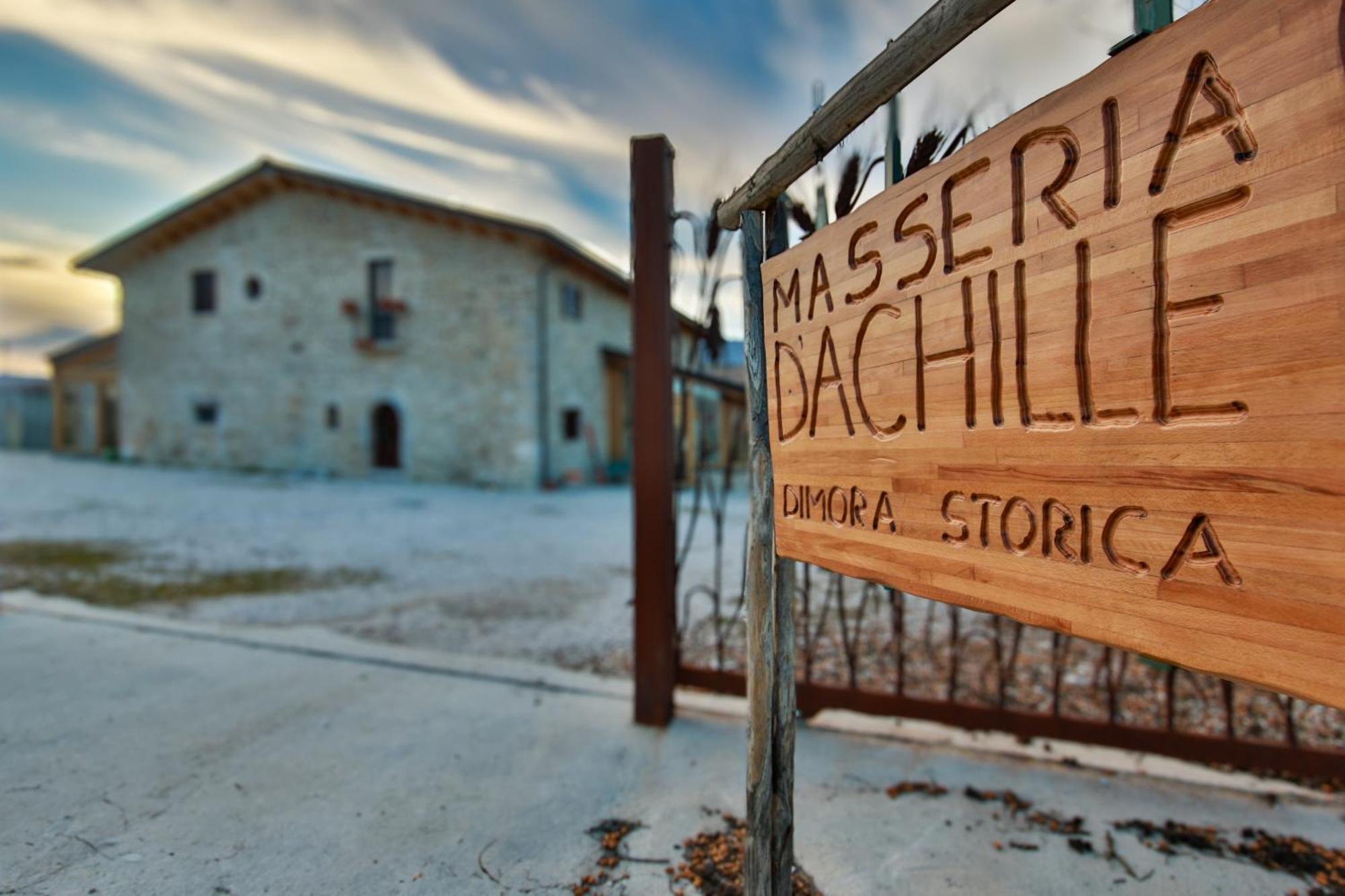 Masseria D'Achille Кастель-ди-Сангро Экстерьер фото